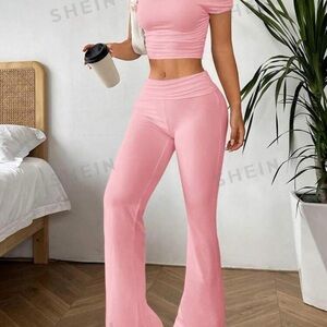 Pink, XS, SHEIN, two set